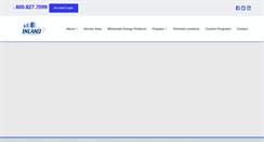 Desktop Screenshot of inlandfuel.com
